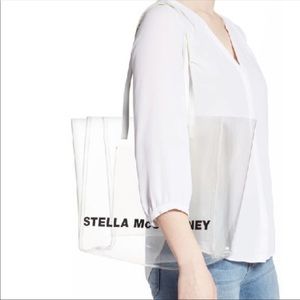 Authentic Stella McCartney transparent tote